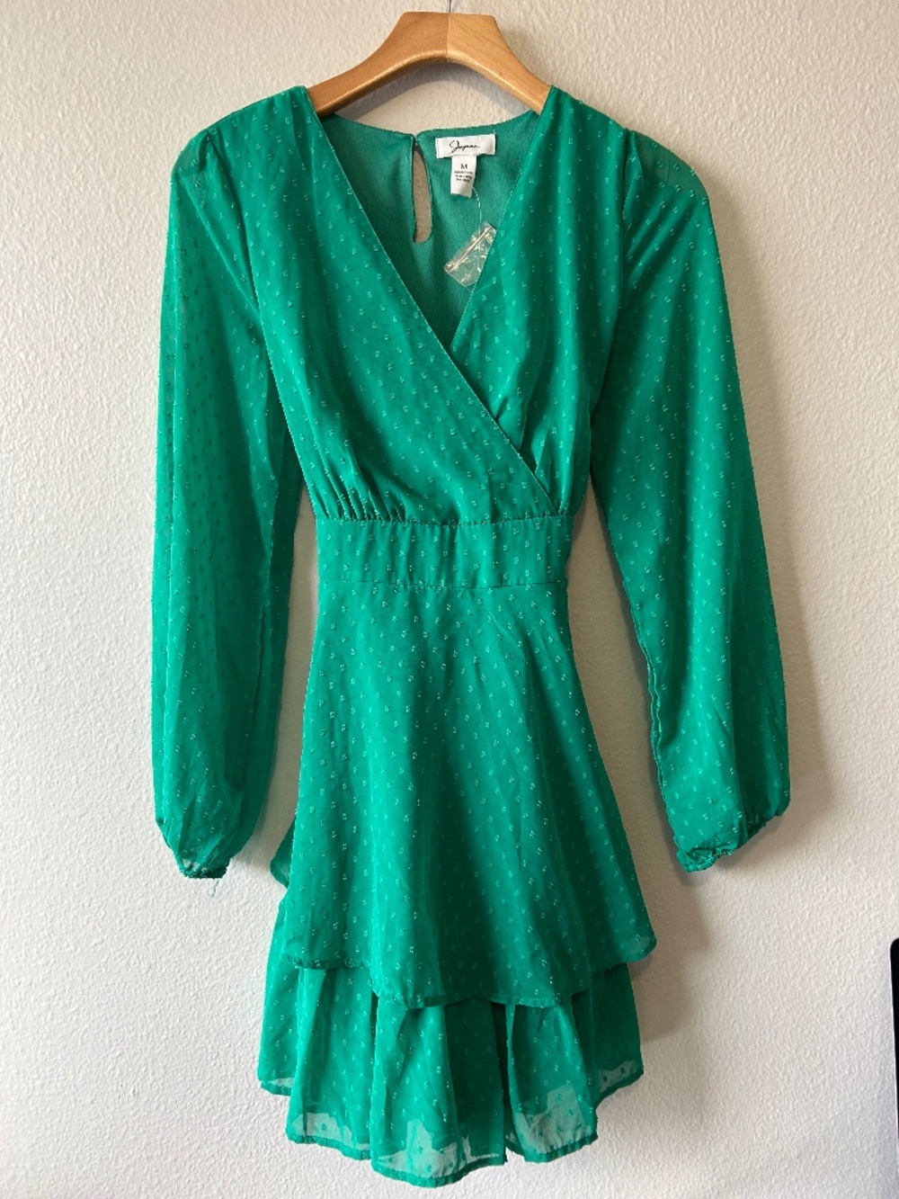 Japna green cocktail dress